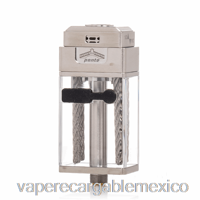 Vape Recargable Orca Vape X Mrjustright1 Ponte Xl Rdta Tanque Rechoncho De Acero Inoxidable